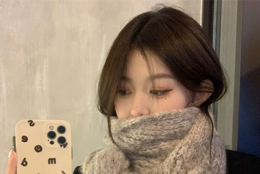 Scarf Knit Plain