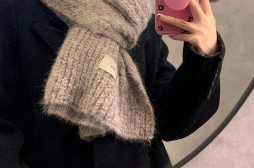 Scarf Knit Plain