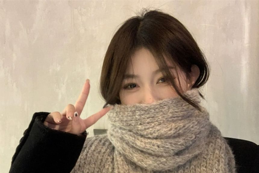 Scarf Knit Plain