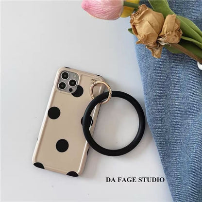 Phone Dot Hoop Polka Case