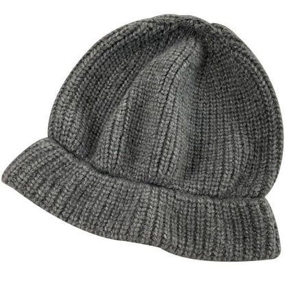 SamplePlain Knit Slouchy Beanie
