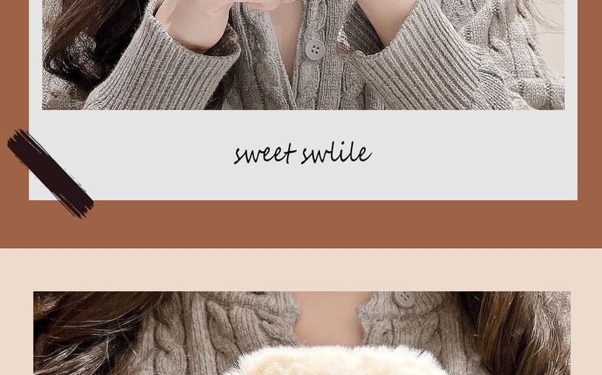 Bow Phone Chenille Case