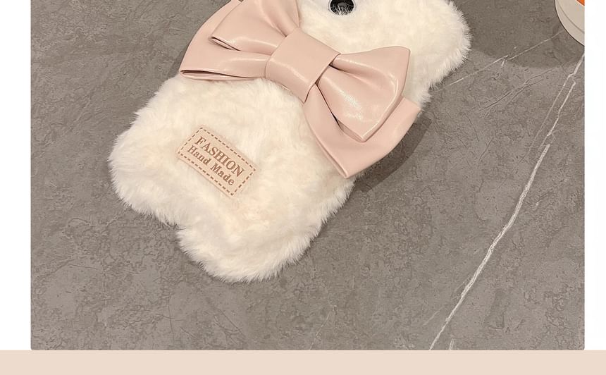 Bow Phone Chenille Case