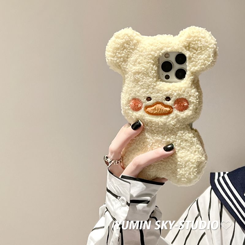 Phone Chenille Case Duck