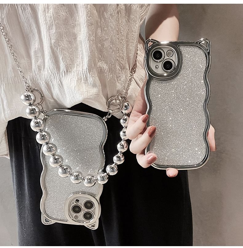 Ear Cat Case Phone Lanyard