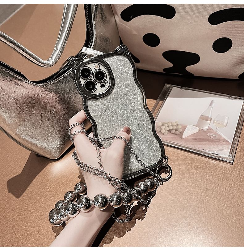 Ear Cat Case Phone Lanyard