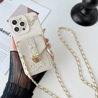 Card Lettering Holder Phone Case