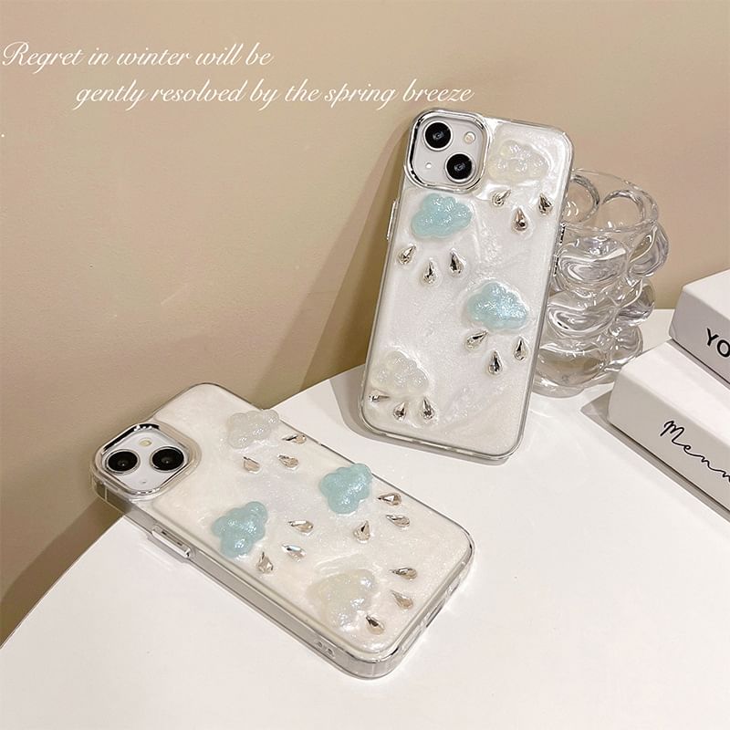 Phone Rain Case Cloud