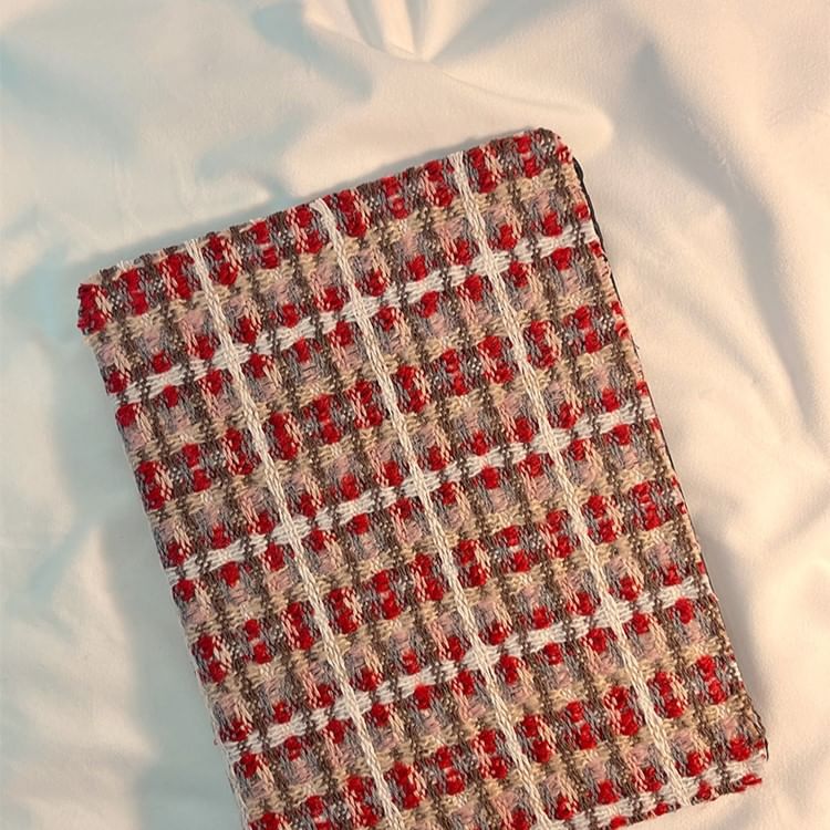 iPad Plaid Knit Case