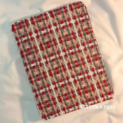iPad Plaid Knit Case