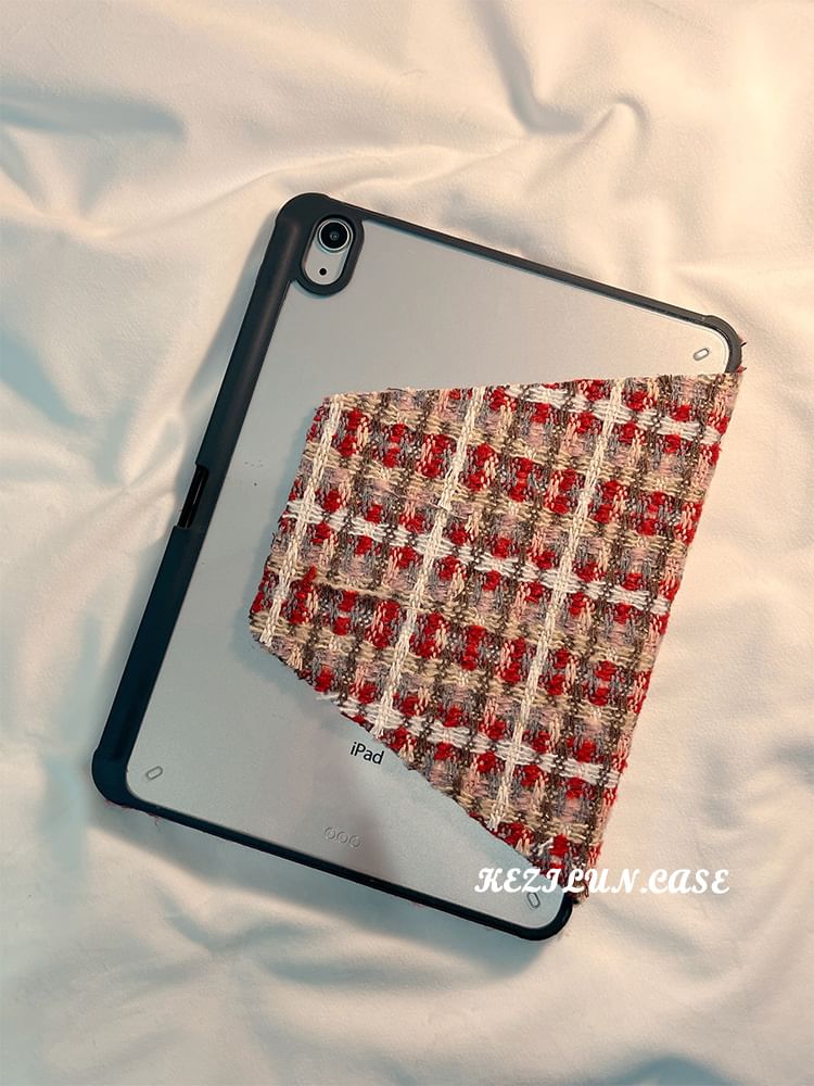 iPad Plaid Knit Case
