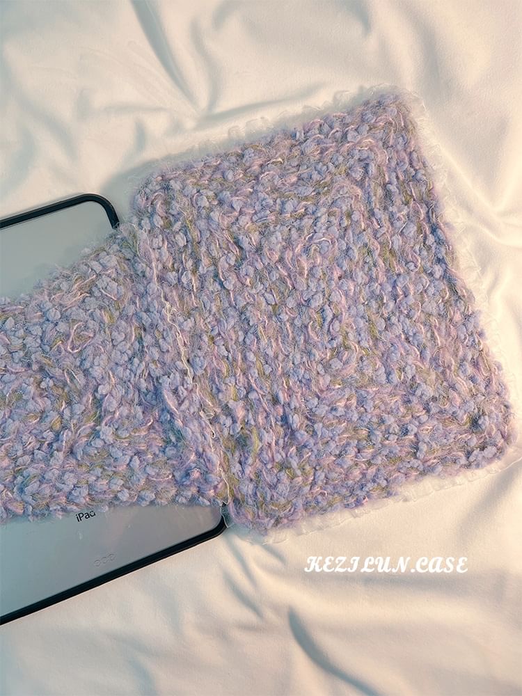 iPad Melange Knit Case