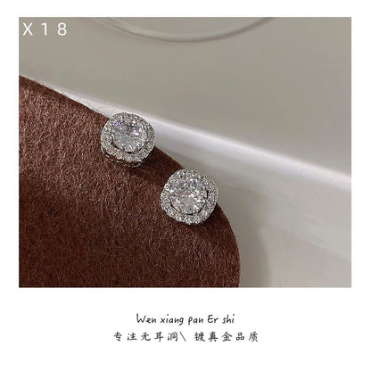 Cuff Alloy Rhinestone Ear