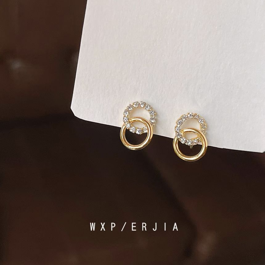 Ear Cuff Hoop Rhinestone Alloy