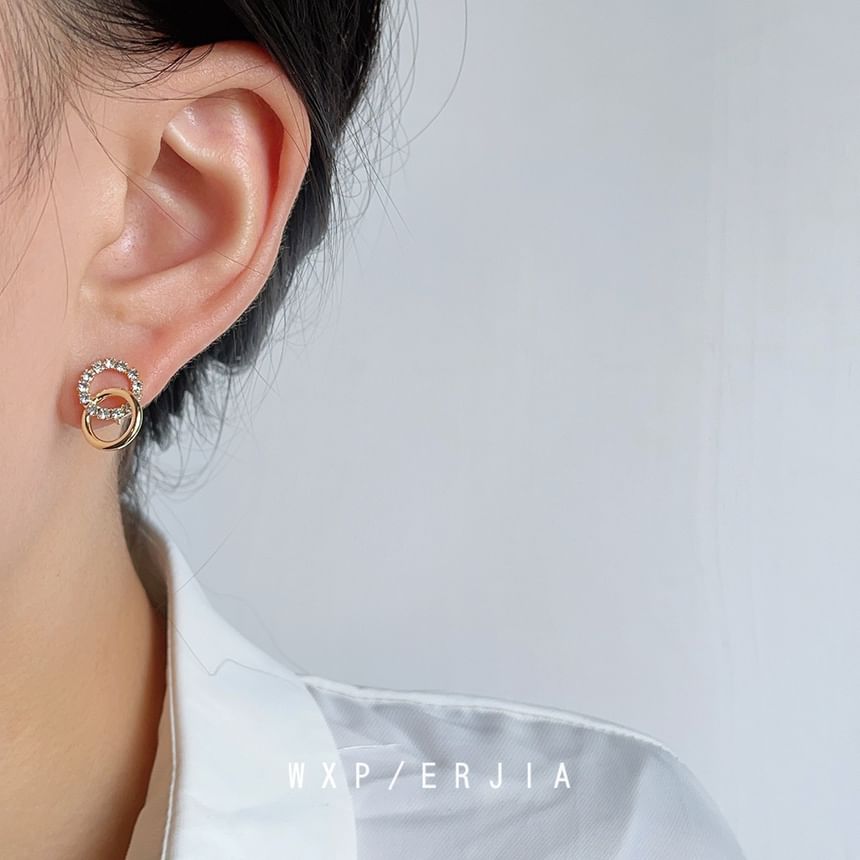 Ear Cuff Hoop Rhinestone Alloy