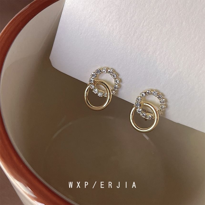 Ear Cuff Hoop Rhinestone Alloy