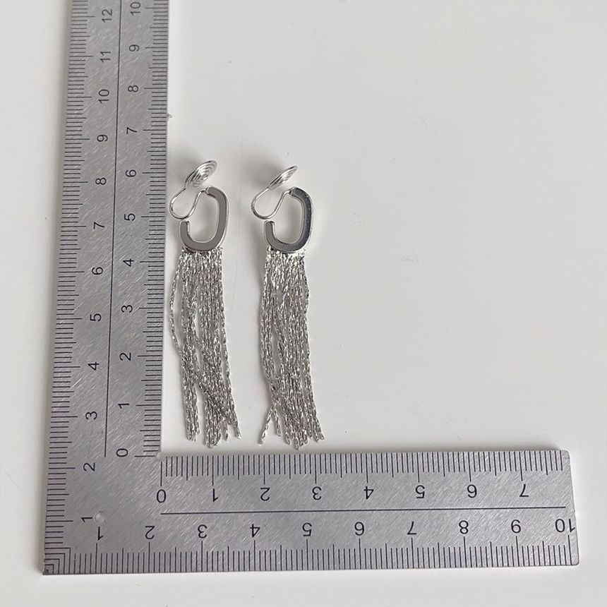 Alloy Ear Cuff Fringed