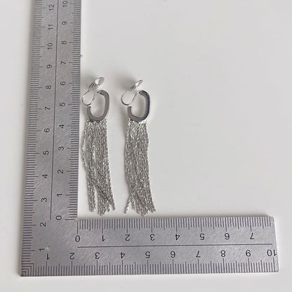 Alloy Ear Cuff Fringed