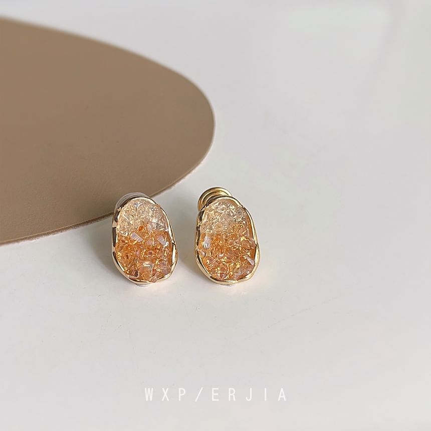Irregular Faux Alloy Cuff Ear Crystal