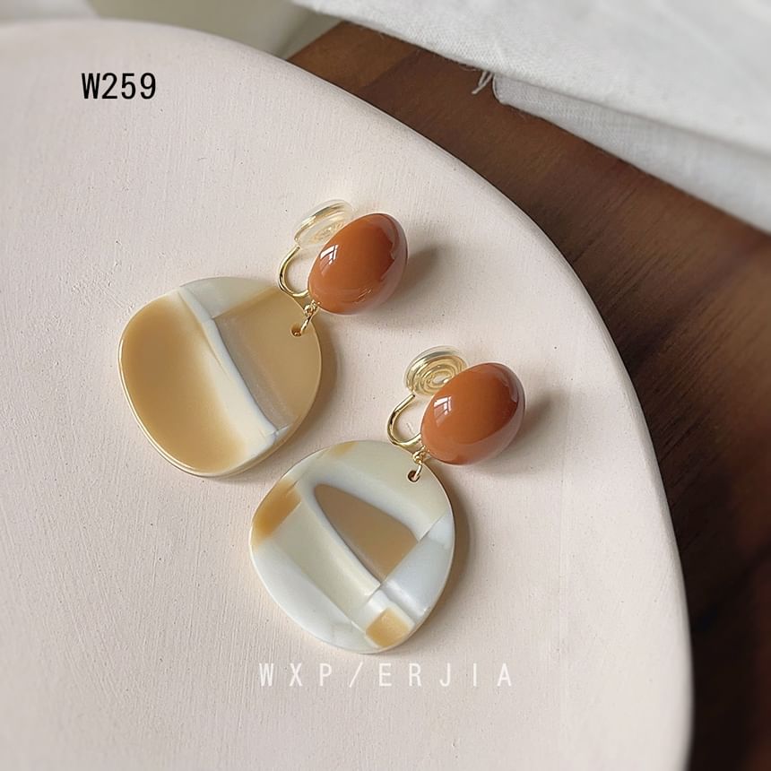 Drop Cuff Alloy Ear Acrylic