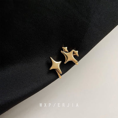 Asymmetrical Star Cuff Alloy Ear