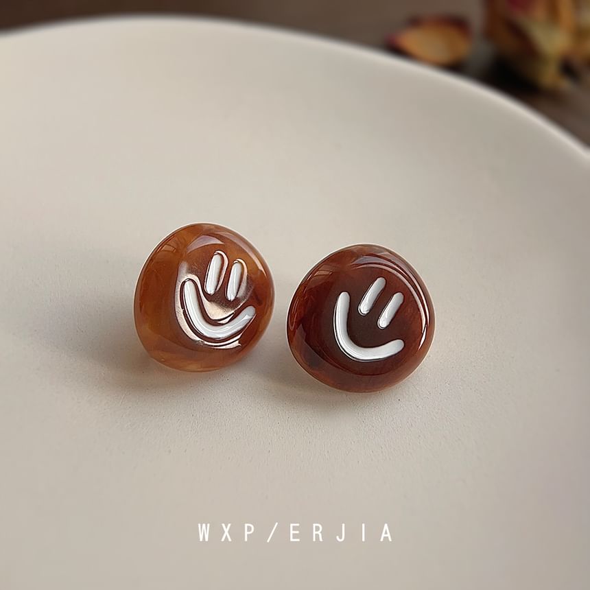 Asymmetrical Acetate Ear Cuff Smiley
