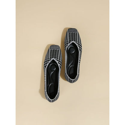 Flats Toe Woven Square