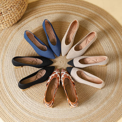 Pointed Pumps Low-Heel