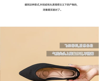 Pointed Pumps Low-Heel