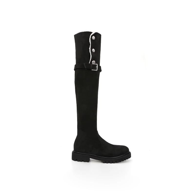 Boots Folded Over-The-Knee