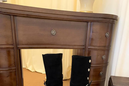 Boots Folded Over-The-Knee