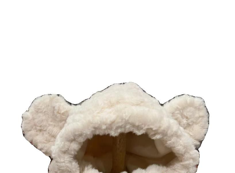 Fleece Bear Hat Trapper Ear