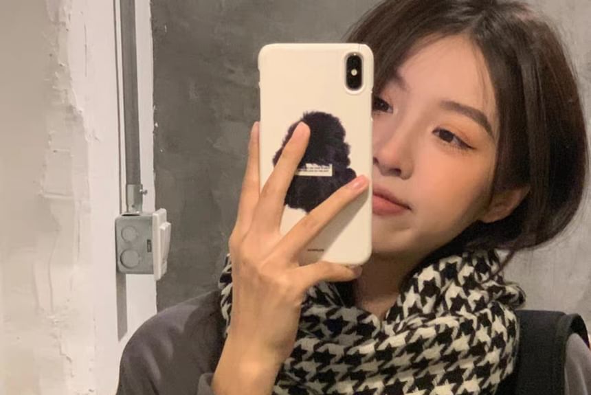 Houndstooth Scarf