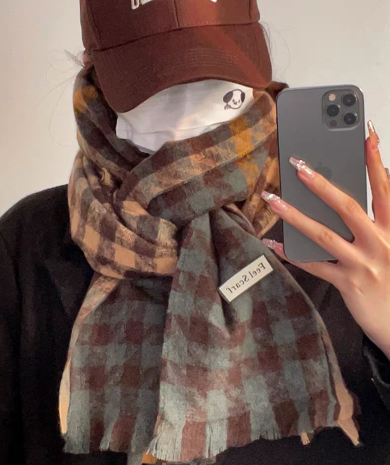 Houndstooth Scarf