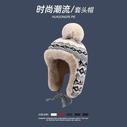 Trapper Patterned Hat