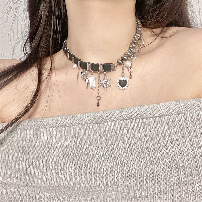 Charm Alloy Necklace