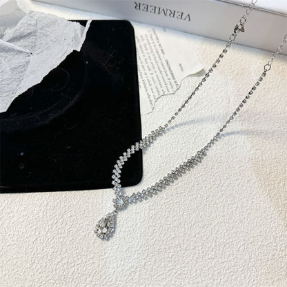 Necklace Drop Rhinestone