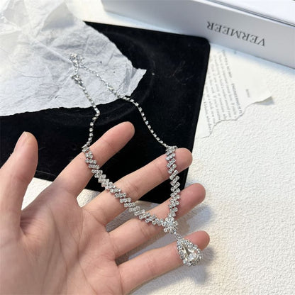 Necklace Drop Rhinestone