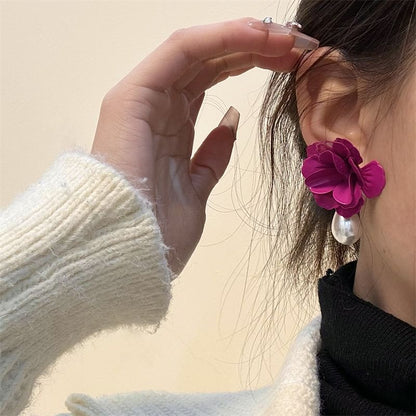 Rose Drop Earring