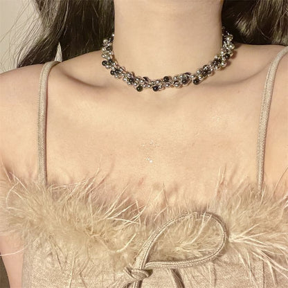 Layered Beaded Choker