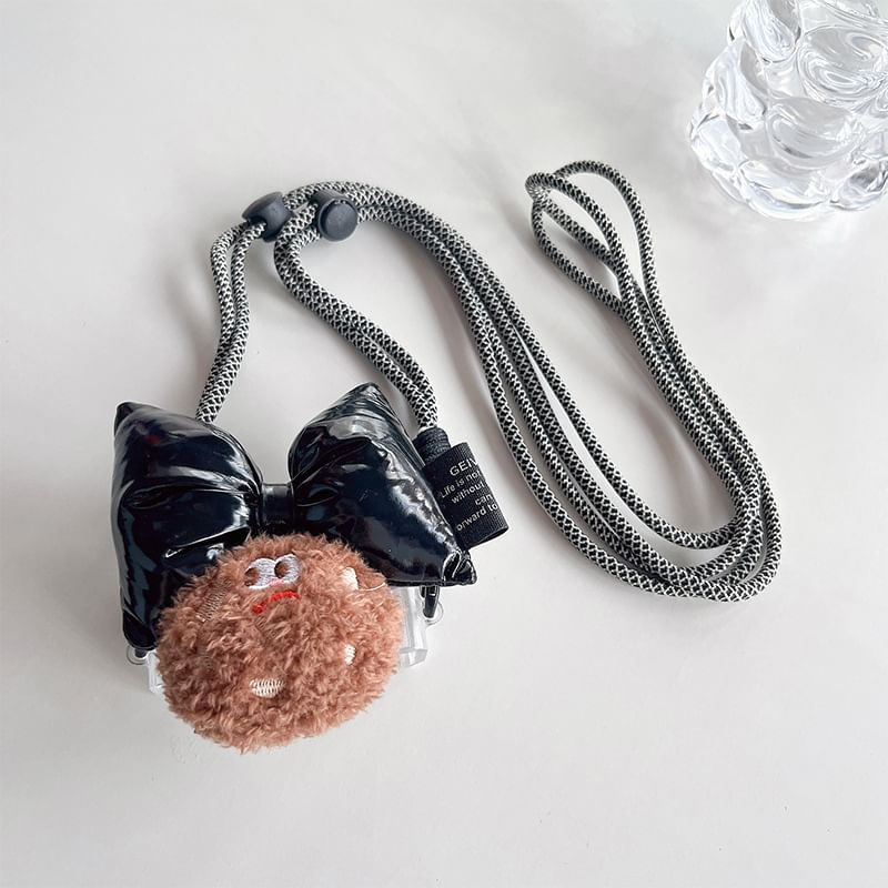 Set / Cookie Lanyard Phone Bow Clip