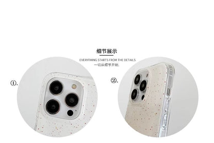 Phone Splattered Pom Bell Case