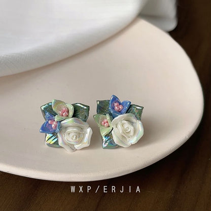 Clip-On Floral Earring