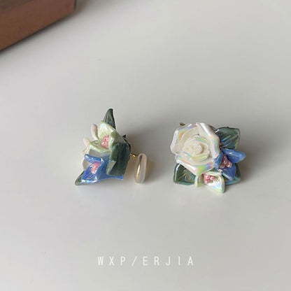 Clip-On Floral Earring