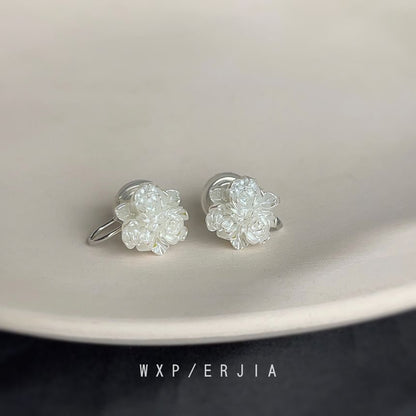Earring Floral Clip-On