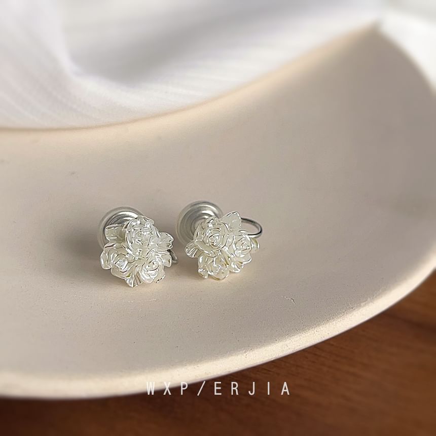 Earring Floral Clip-On