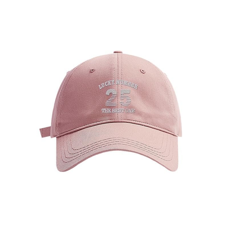 Number Baseball Cap Embroidered
