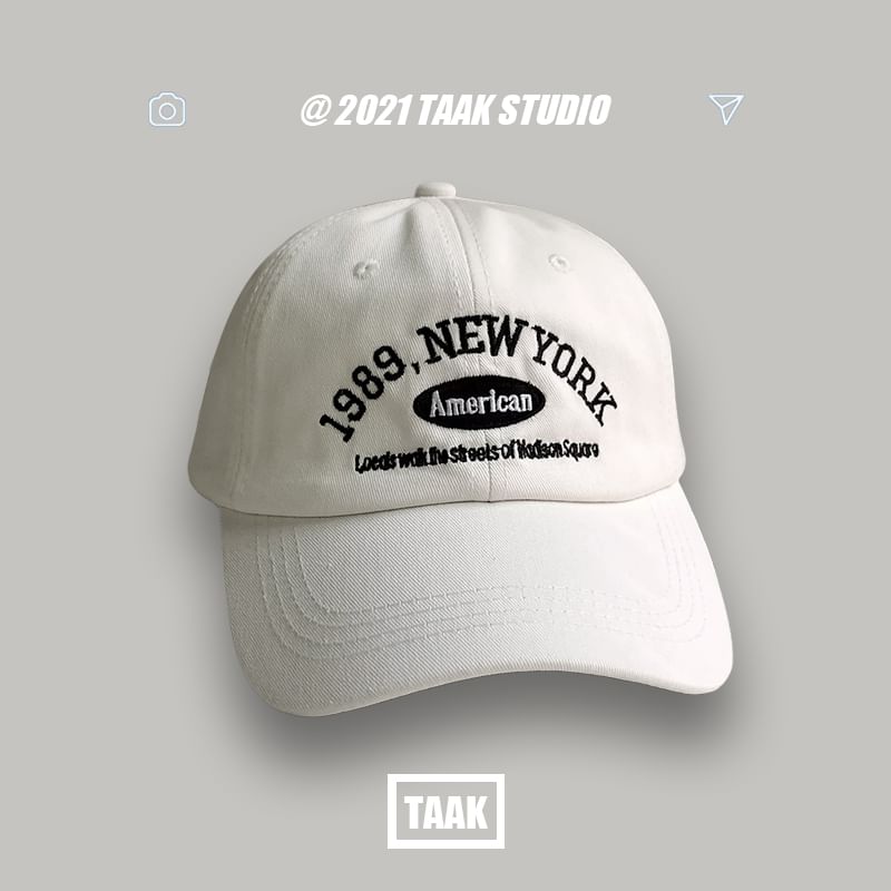 Lettering Baseball Cap