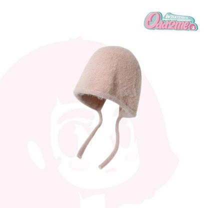 Cloche Hat Knit Plain