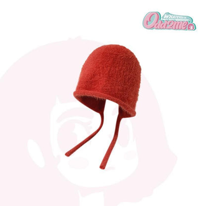 Cloche Hat Knit Plain